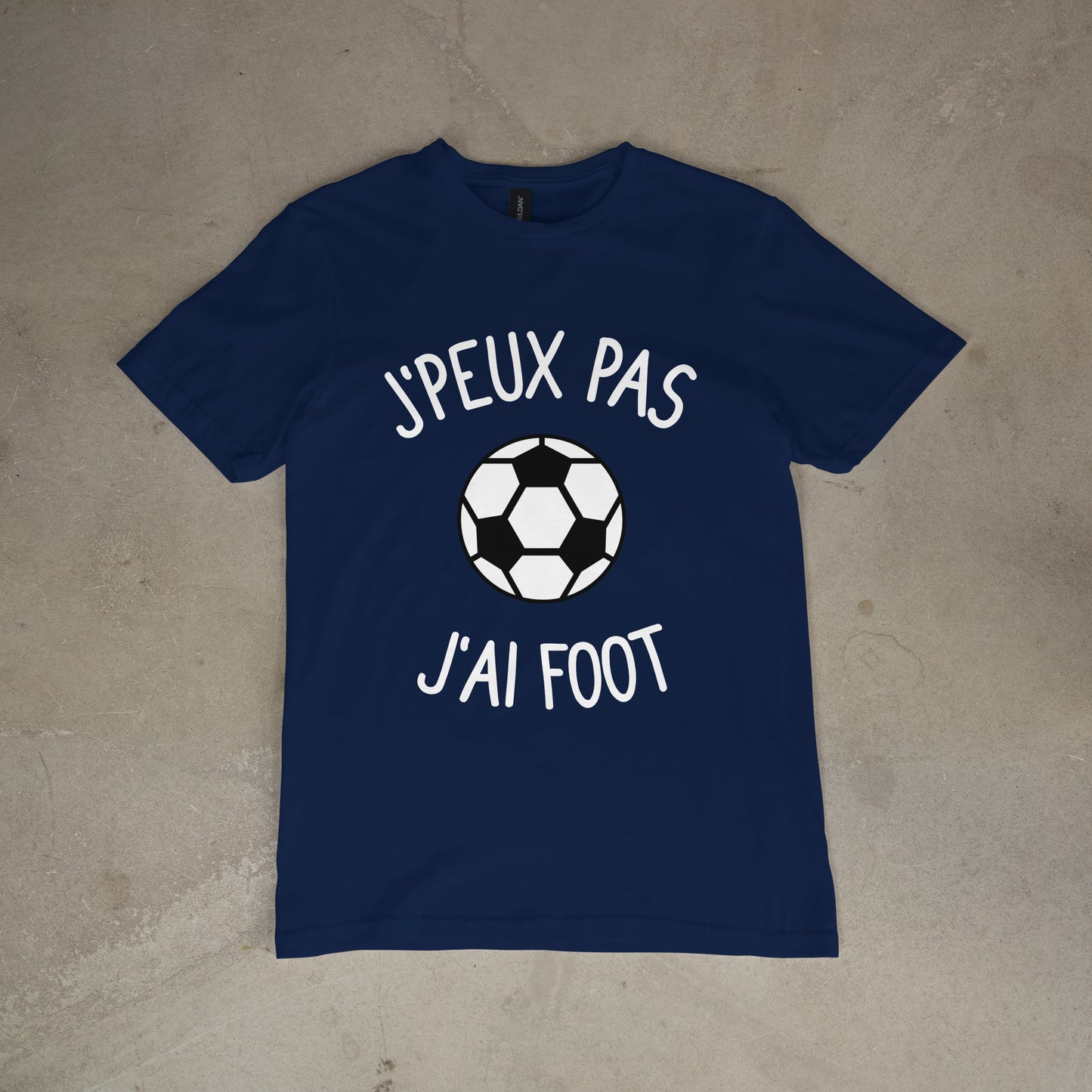 T shirt "J'peux pas j'ai foot"