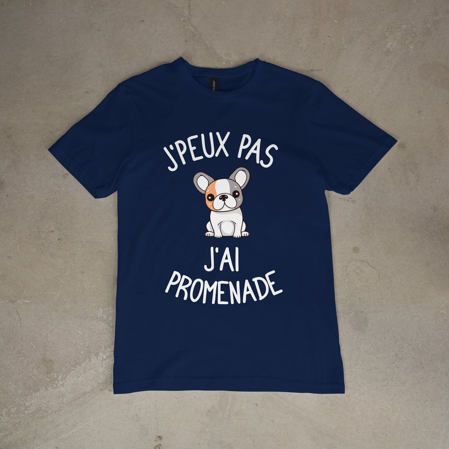 T shirt "J'peux pas j'ai promenade"