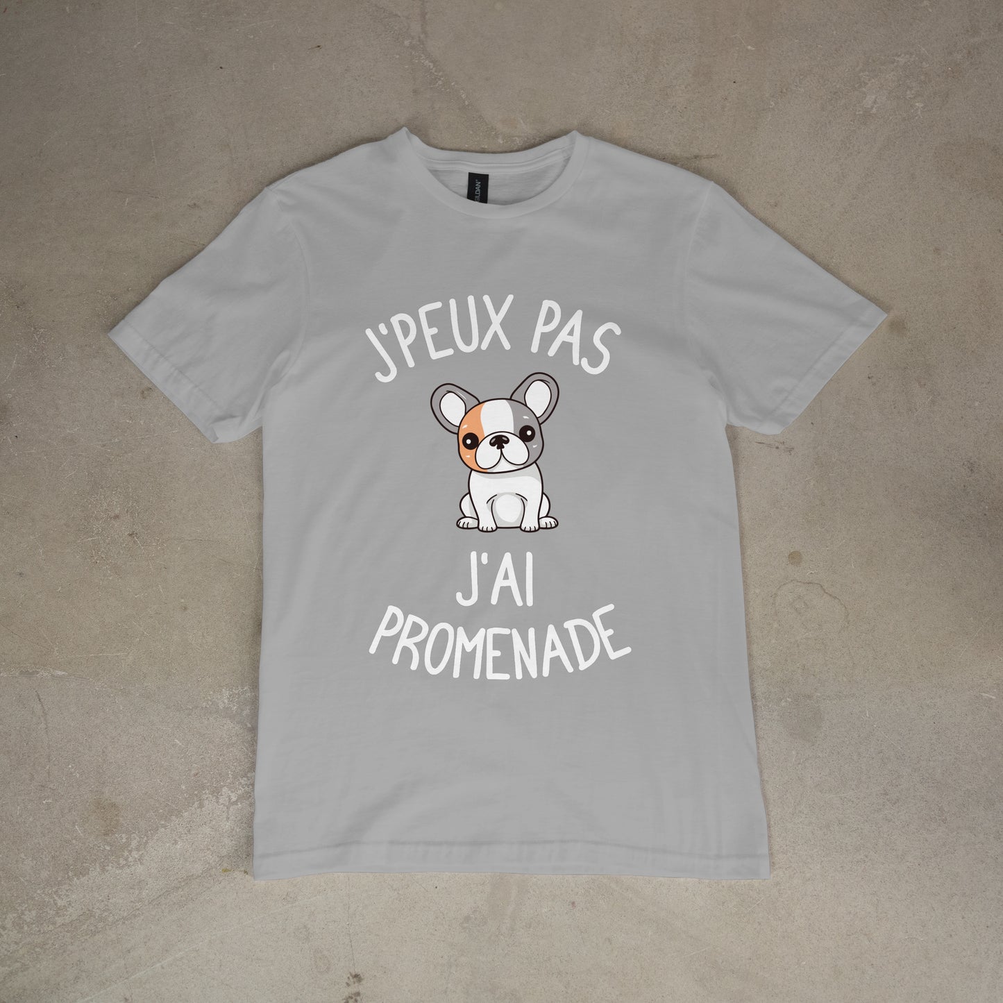 T shirt "J'peux pas j'ai promenade"