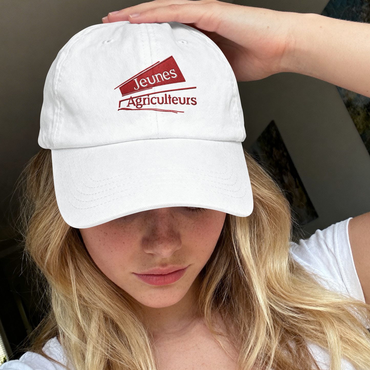 Casquette brodée - Jeunes agriculteurs