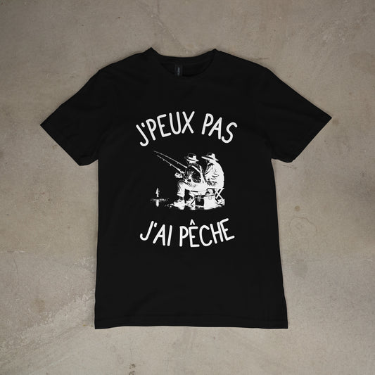 T shirt "J'peux pas j'ai pĂȘche"