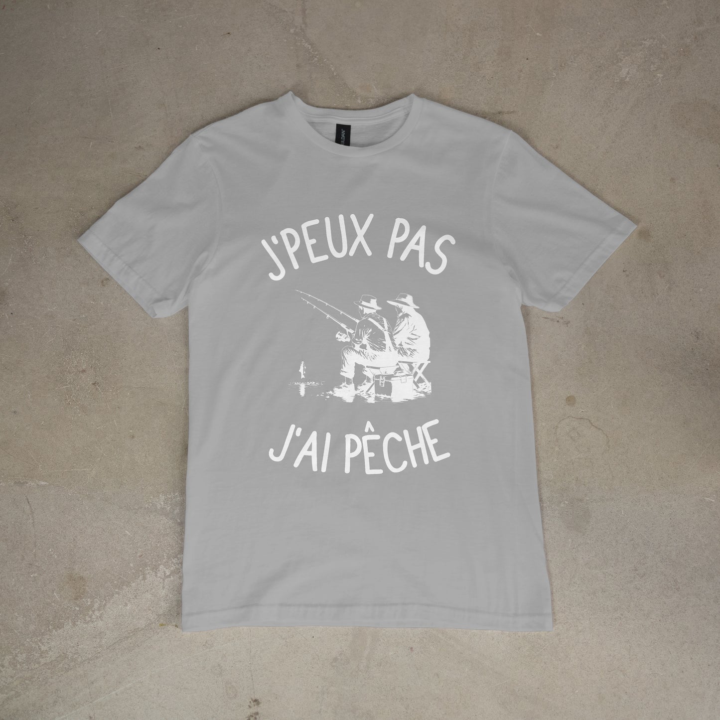 T shirt "J'peux pas j'ai pêche"